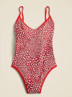 JCrew 90's reversable swimsuit sz 16